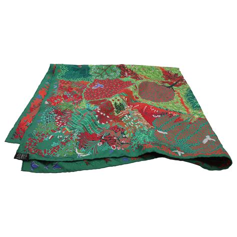 foulard hermes jardin anglais
